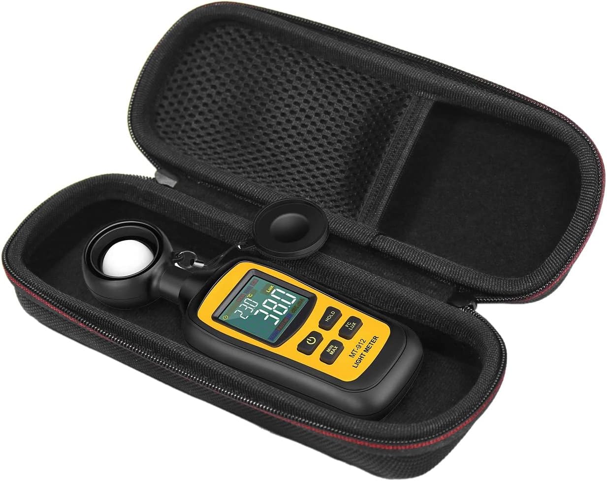 Estuche medidor luz temperatura ambiente URCERI