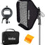 Softbox 32x32pulg rejilla soporte flash S2 Bowens estudio