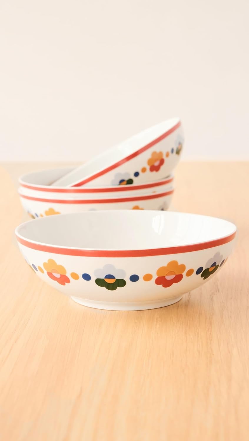 Set 4 Tazones de Cereales para Mujer