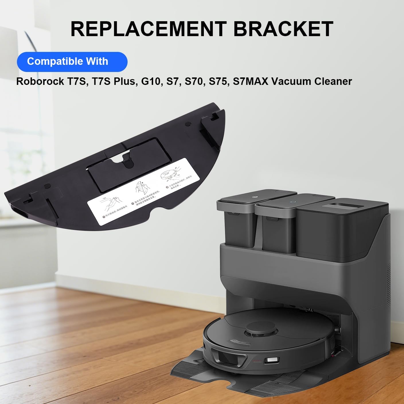 Accesorios placa fregona para Roborock T7S y similares