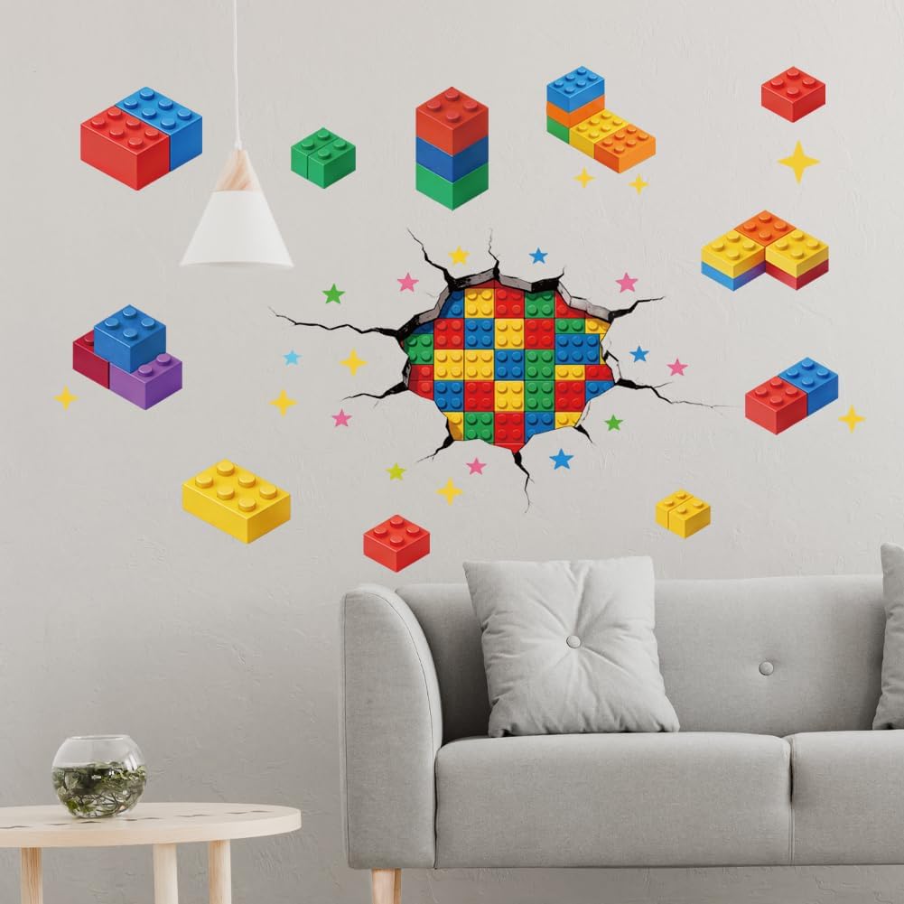 Vinilo decorativo ladrillos 3D para pared dormitorio