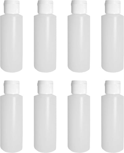 Botellas LDPE 4oz con tapa abatible set 6 vacías