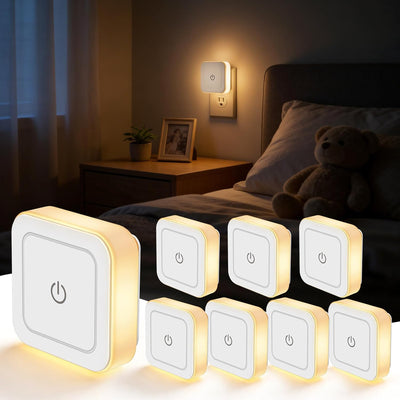 Luz Nocturna LED Regulable 1-50lm 3CCT para Adultos Dormitorio Baño