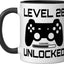 Taza Cerámica Juego Video 28 Años Negro/Blanco