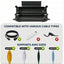 3 Pzas Fundas Cable Extensión Exteriores Impermeables IP44