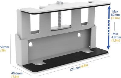 Soporte tira alimentación metal ajustable para cargadores