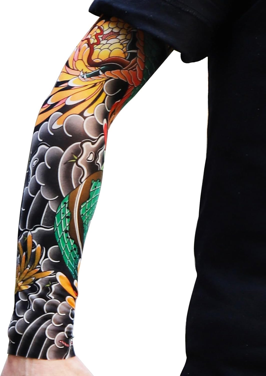 Mangas tatuaje solar refrescantes transpirables para hombre mujer