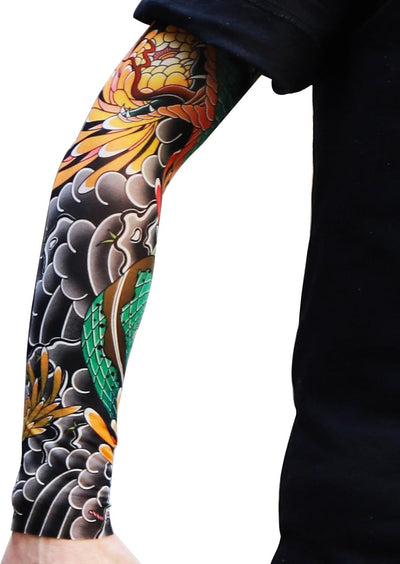 Mangas tatuaje solar refrescantes transpirables para hombre mujer