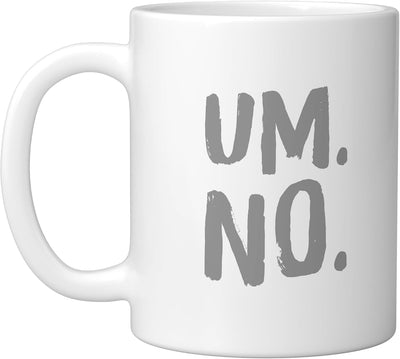 Taza Cerámica Blanca con Frases Divertidas