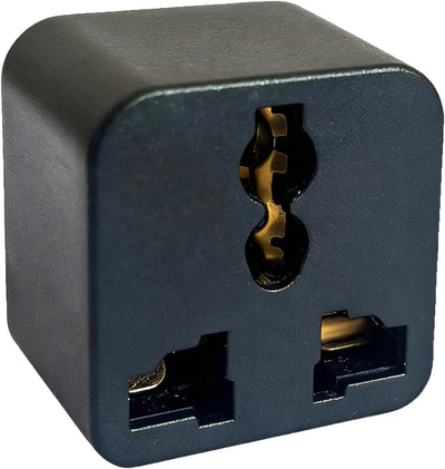 Adaptador enchufe tipo B para calentador agua inmersión negro