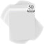 Fundas transparentes para tapetes mate 16x20pulg set 50