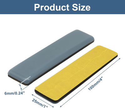 12 Pzas Protectores de Suelo para Muebles 100x25mm