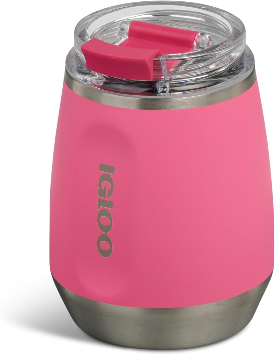 Vaso de vino Igloo acero inoxidable rosa