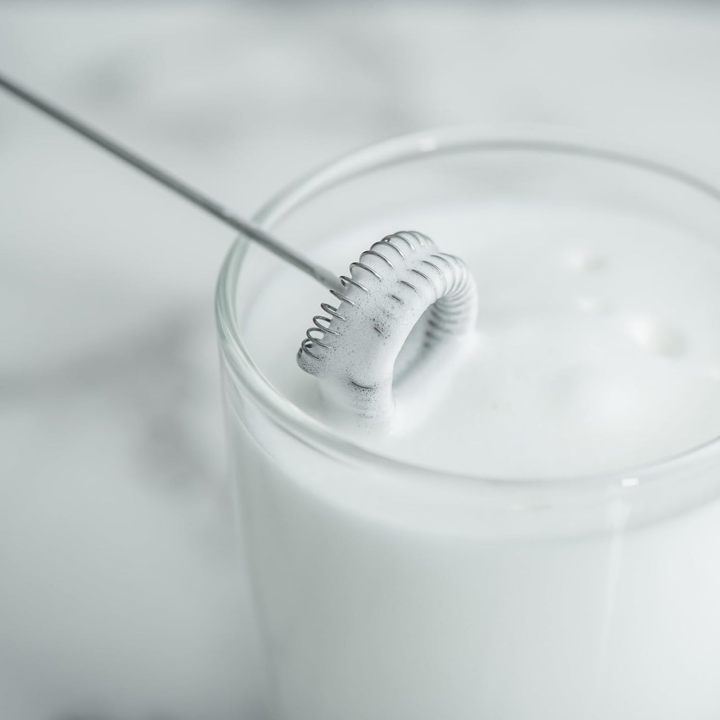 Espumador leche café recargable 9pulg 3 velocidades