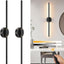 2 Apliques Pared LED Recargable 8000mAh Control Remoto