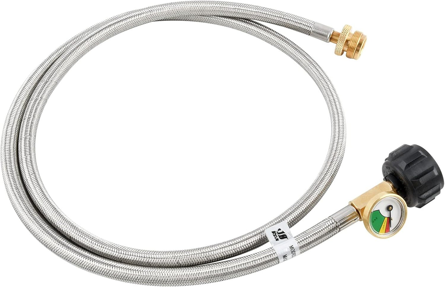 Manguera propano 5ft conversión 1-20lb tanque LP acero inox