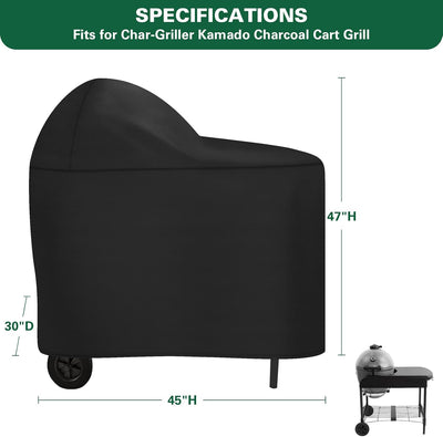 Funda parrilla Char-Griller AKORN Kamado 6555 600D impermeable