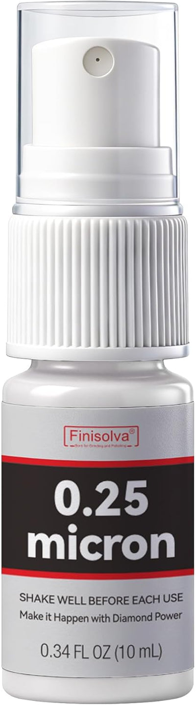 Emulsión diamante 0.25micrones para grapas cuero y paños pulido