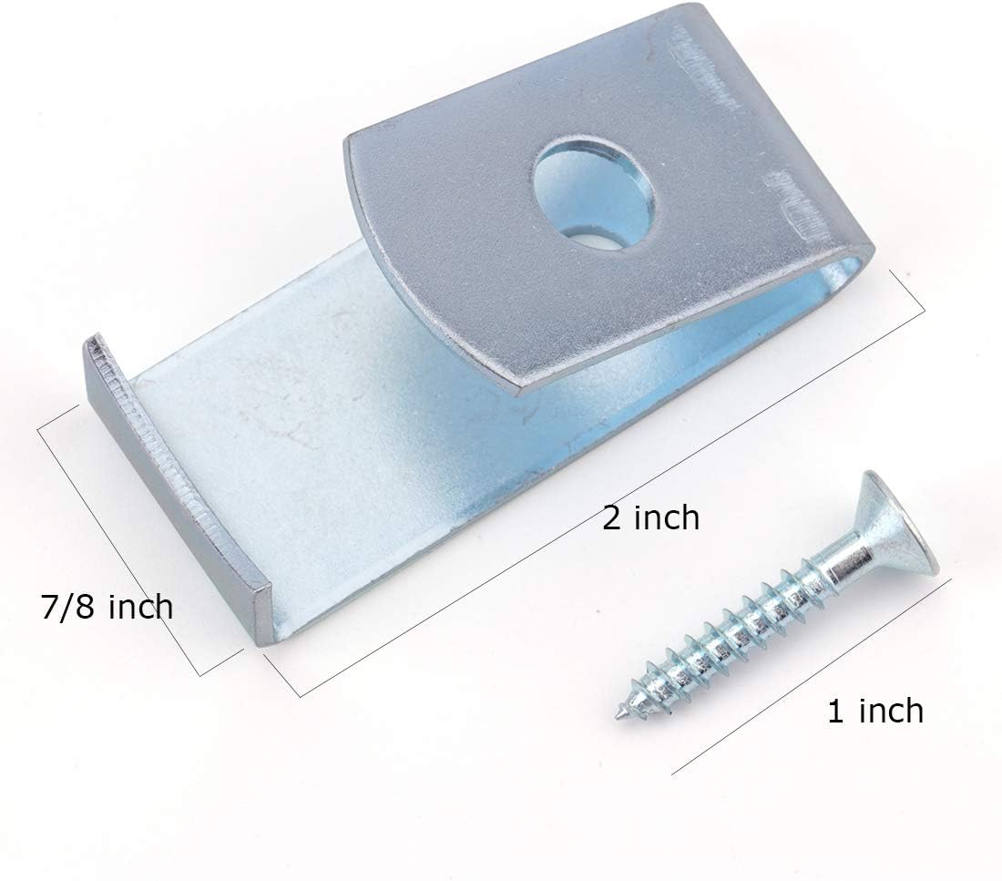 20 Clips Metal para Macetas Terracota 5-8pulg