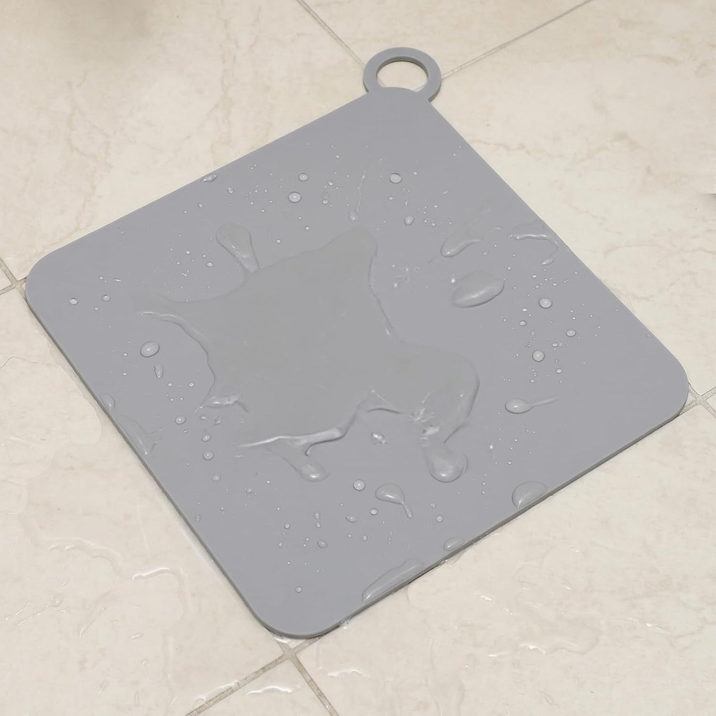 Colador pelo drenaje 1.5pulg PVC transparente baño cocina