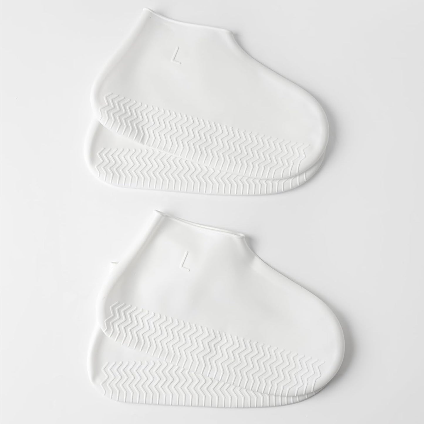 Fundas impermeables silicona zapatos reutilizables antideslizantes