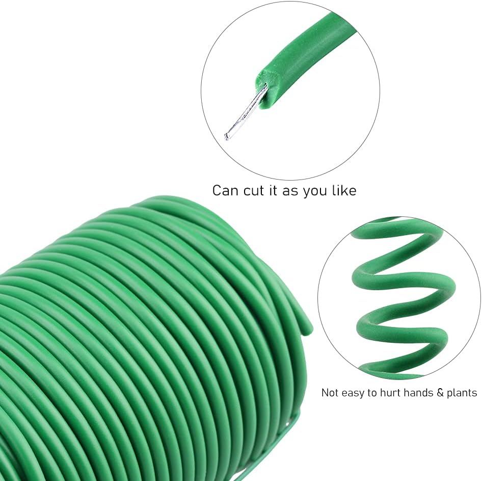 Alambre suave para plantas 0.138pulg 65.6'}