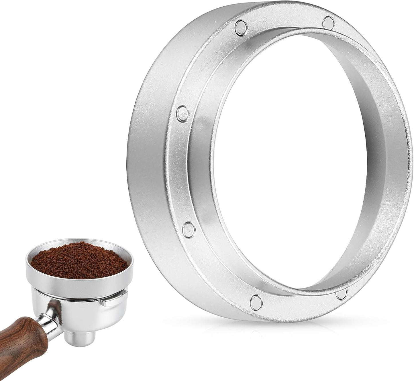 Embudo magnético para portafiltro aluminio 2.126pulg