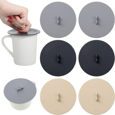 Fundas de silicona para taza grado alimenticio 3.86 pulgadas con sellado hermético