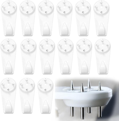 Set 50 ganchos hormigón para colgar cuadros y decoración