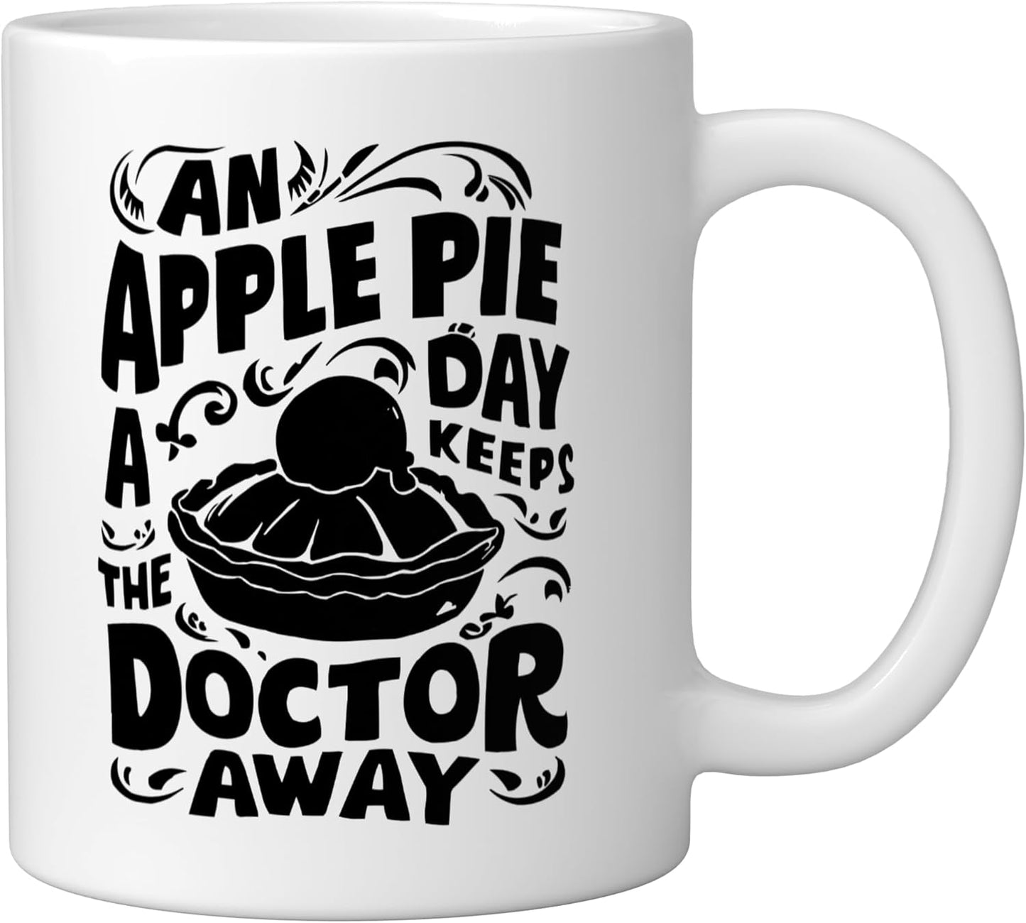 Taza Cerámica para Pastelería Blanca