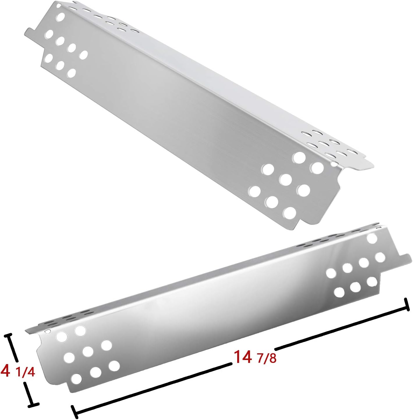 Placas calor acero inox Charbroil Classic 4 quemadores