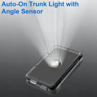 Luz maletero automática sensor angulo recargable inalámbrica