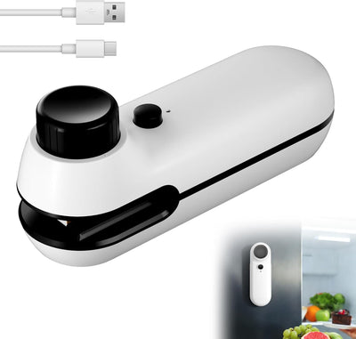 Sellador térmico 2 en 1 portátil para bolsas de plástico