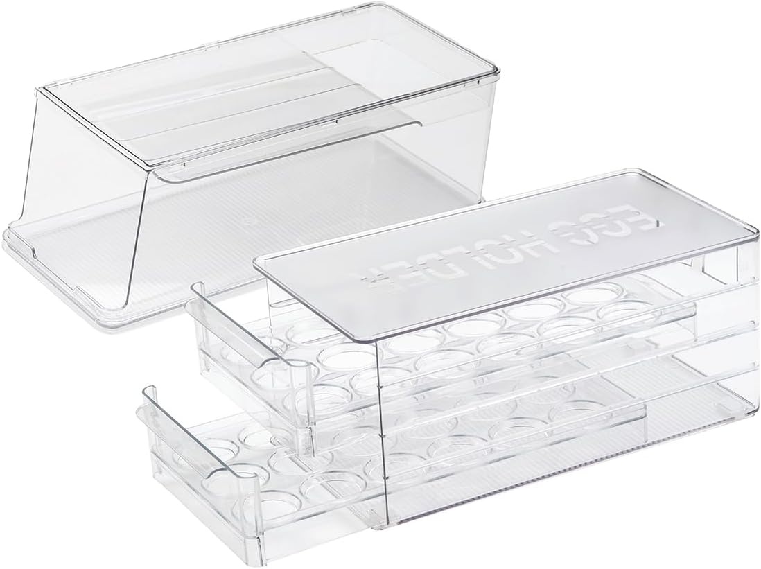 Soporte huevos y organiz. latas refrescos con dispensador