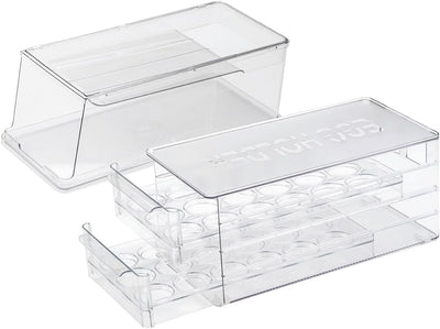 Soporte huevos y organiz. latas refrescos con dispensador