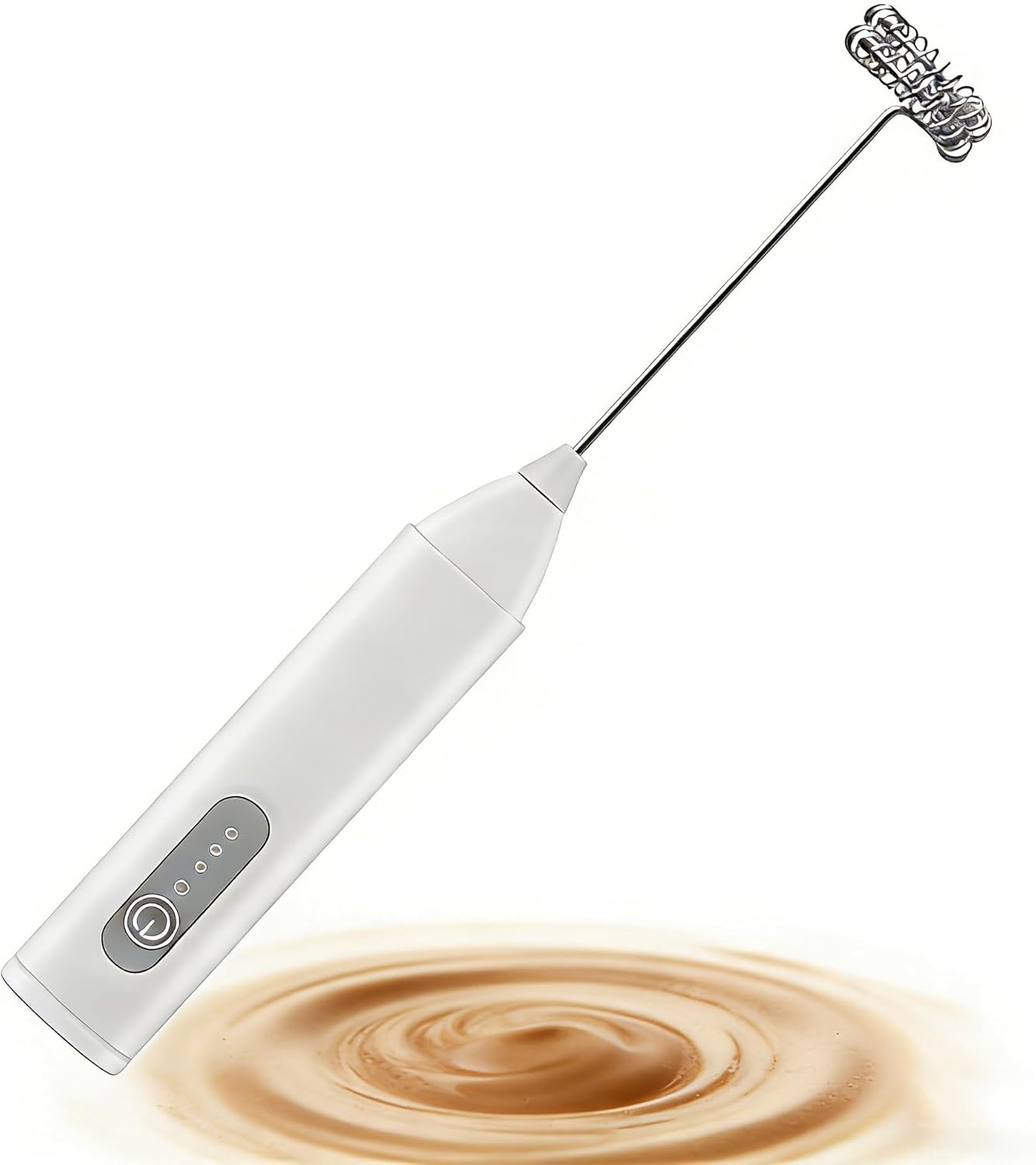 Espumador leche USB-C acero inox 3 velocidades café