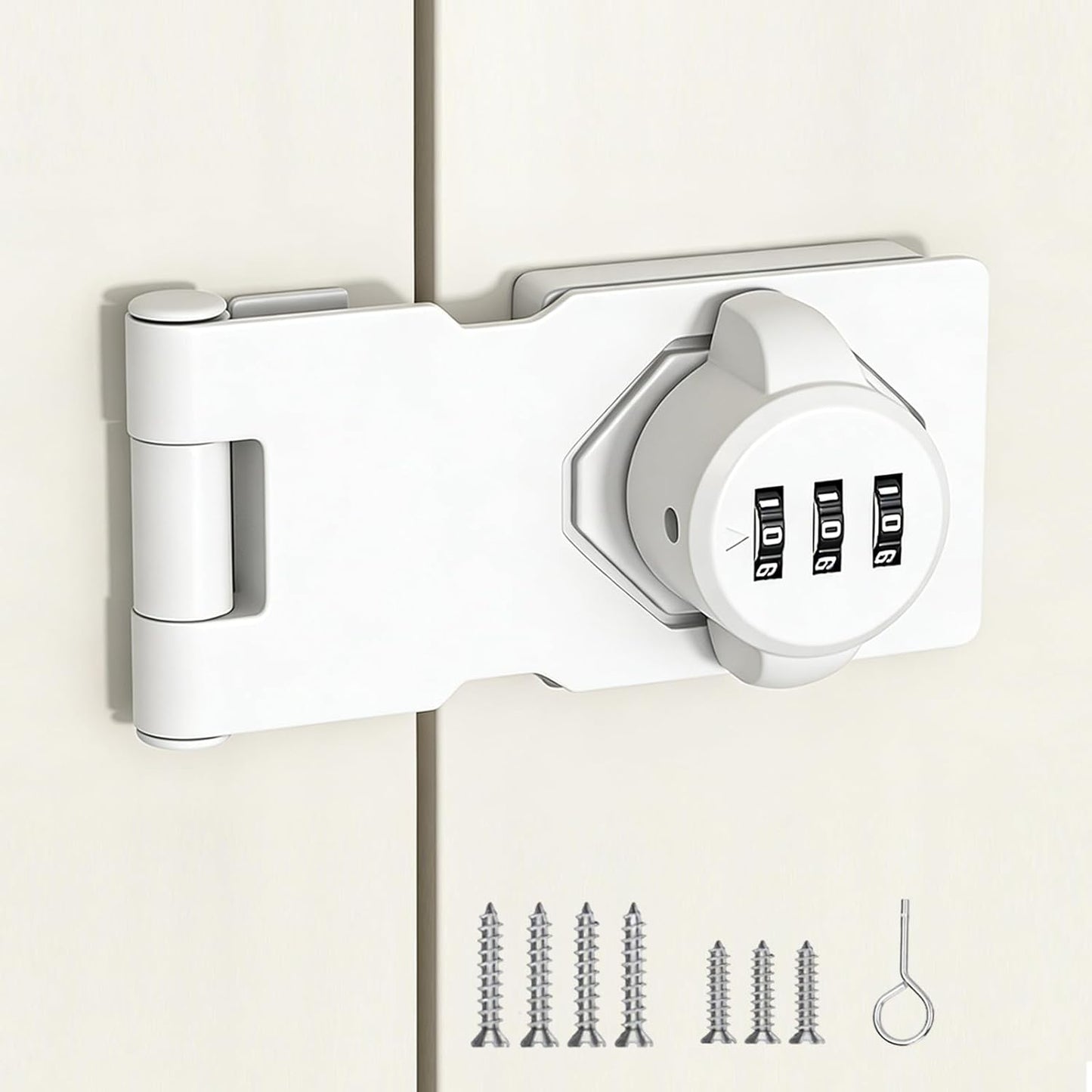 Cerradura combinación sin llave puerta granero