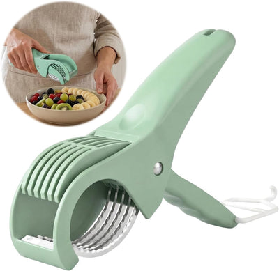 Cortador plátano acero inox para frutas y verduras