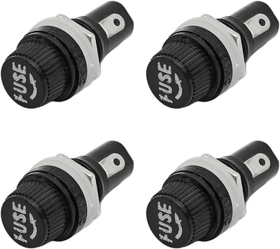 Soporte fusible 5x20mm con tapa para paneles eléctricos