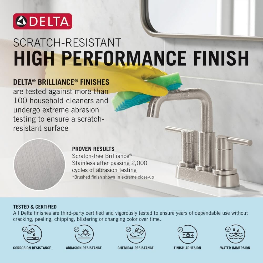 Grifo baño oro cepillado 1 agujero push-pop 15985LF-GB