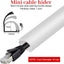 Ocultador cable autoadhesivo silicona flexible para TV