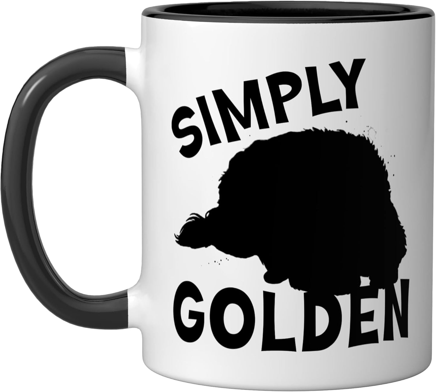 Taza Cerámica para Dueño de Doodle Negro/Blanco