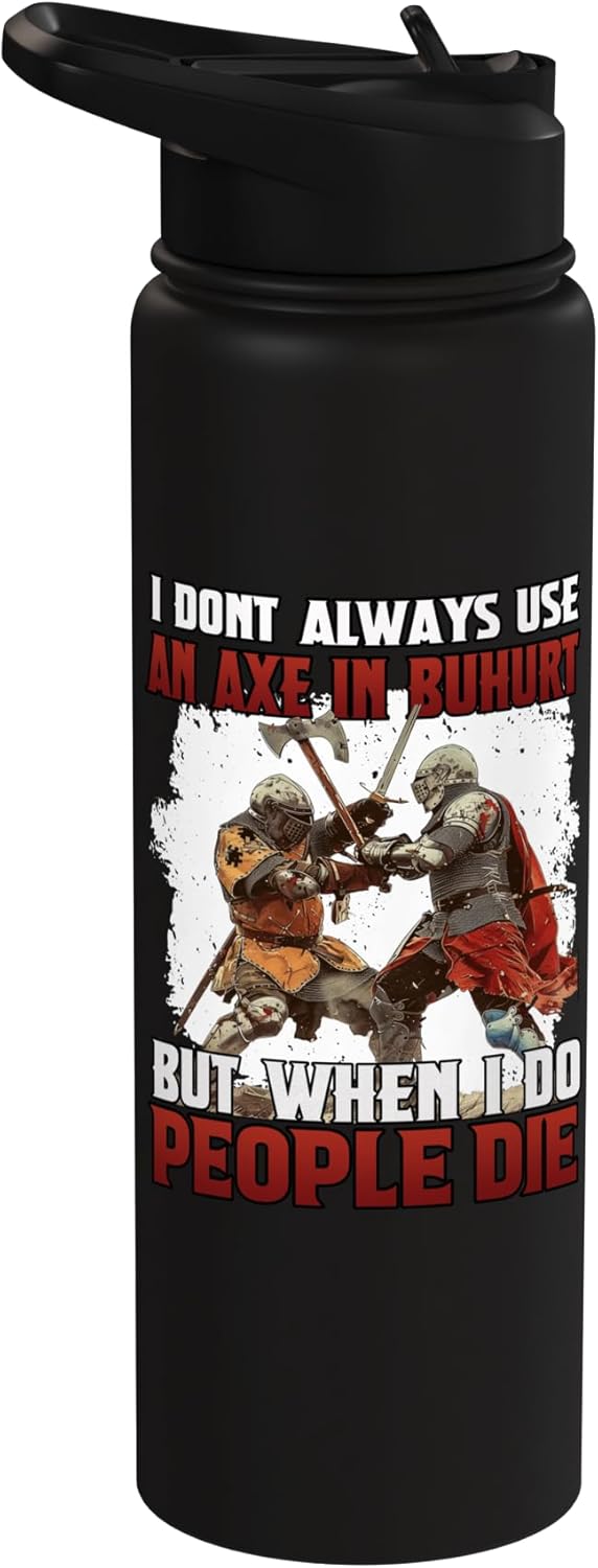 Botella térmica acero inox para torneo medieval