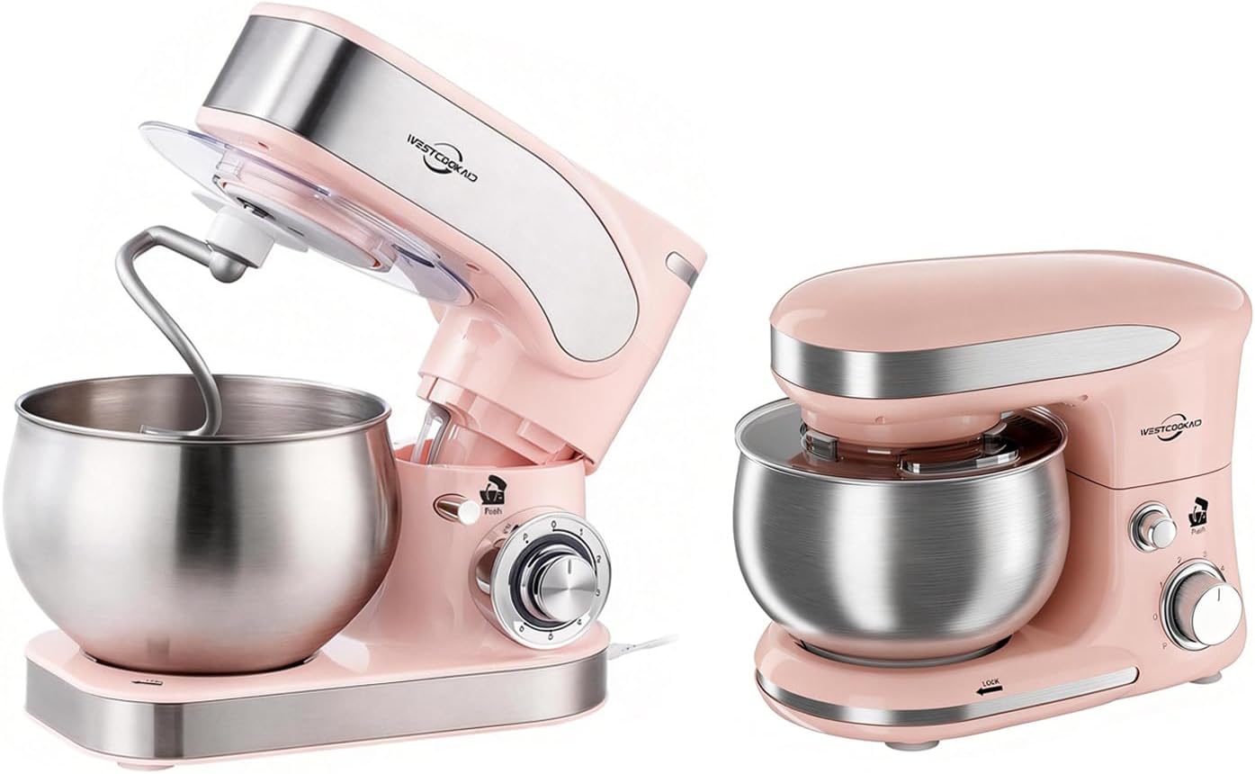 Batidora de pie 3en1 con accesorios para cocina