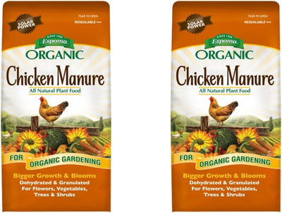 Bolsa estiércol pollo orgánico 3.75lb fertilizante natural