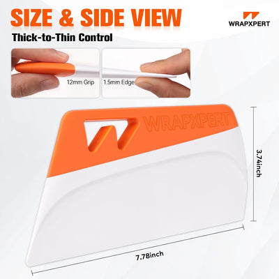 Kit herramientas papel tapiz 4en1 espátula para ventanas