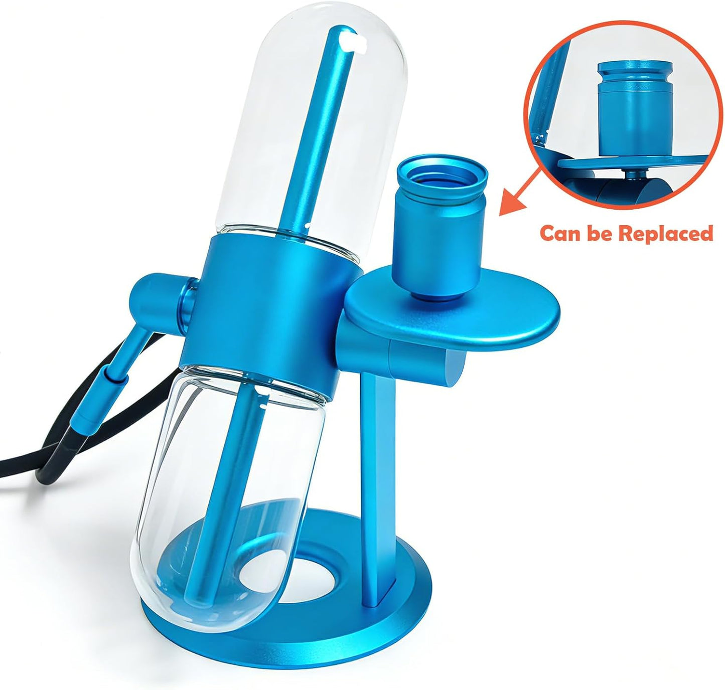 Infusor Gravedad Rotación 360° 15pulg Diseño Moderno Azul