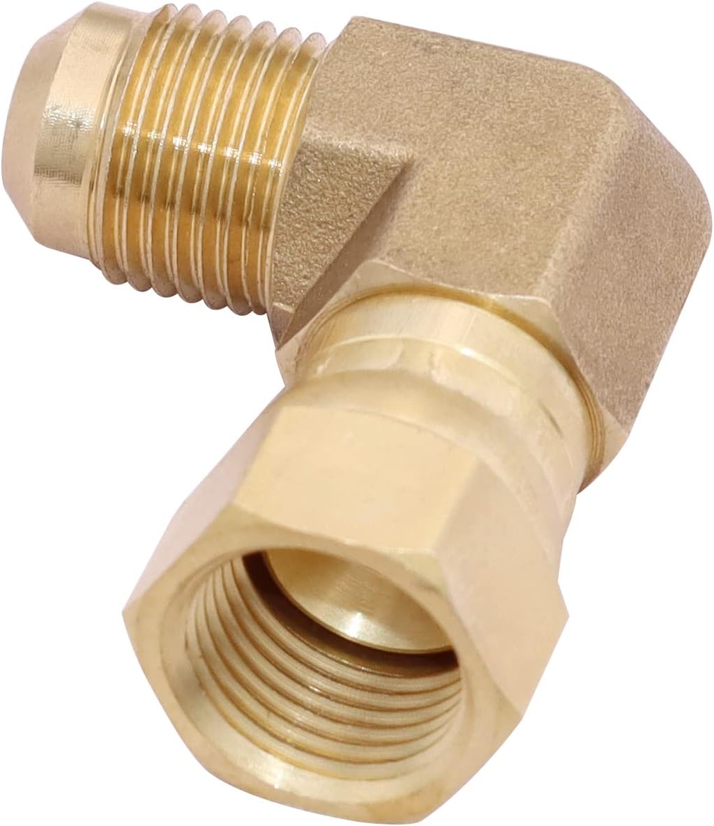 Adaptador codo 90 grados hoguera parrilla 3/8pulg