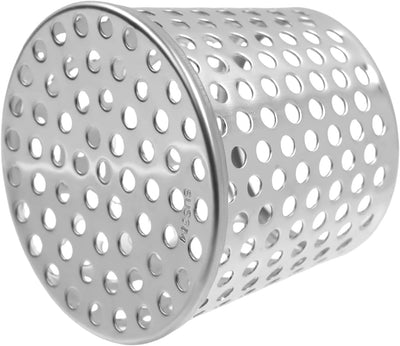 Tapón ventilación acero inox para chimenea redonda 2.68-3.27pulg