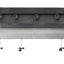 Dobladora freno magnética 8pulg para acero 14Ga aluminio